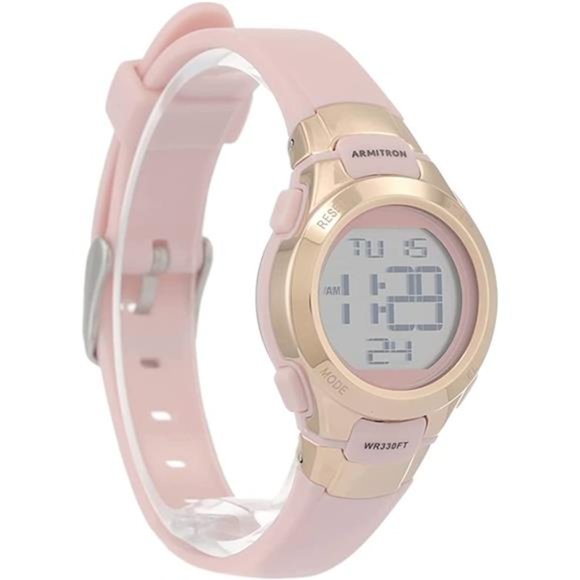 Armitron Sport Women's 45/7012 Digital Chronograph Resin Strap Watch - Picture 2 of 6